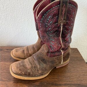 Ariat Kids Boots size 1.5 - Brown and Burgundy